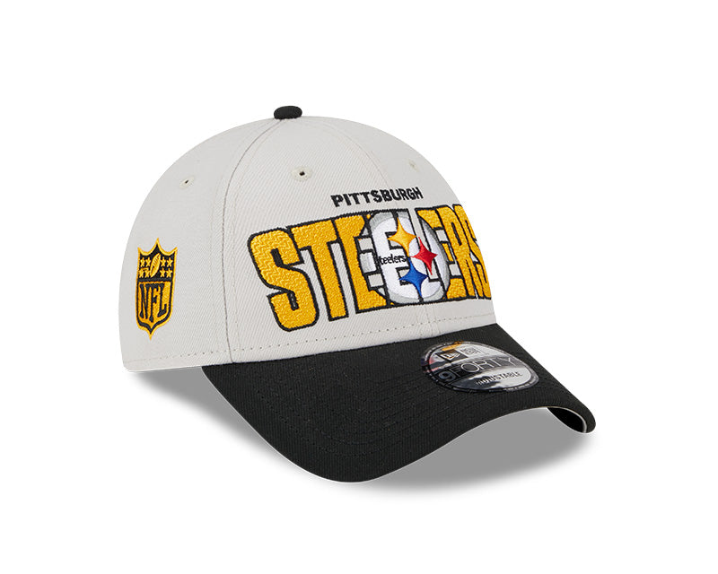 Shop New Era Men's NFL Pittsburgh Steelers Adjustable Draft Cap 2023 Edmonton Canada Store