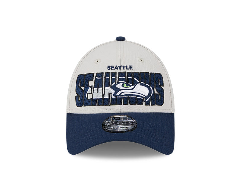 Shop New Era Men's NFL Seattle Seahawks Adjustable Draft Cap 2023 Edmonton Canada Store