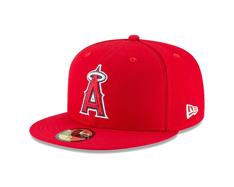 New Era Men's MLB AC 59FIFTY Los Angeles Angels Home Fitted Cap -