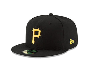 Shop New Era Men's MLB AC 59FIFTY Pittsburgh Pirates Home Fitted Cap Black Edmonton Canada Store