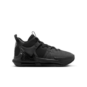 Shop Nike Junior GS Lebron Witness 7 DQ8650-004 Basketball Shoe Black Edmonton Canada Store