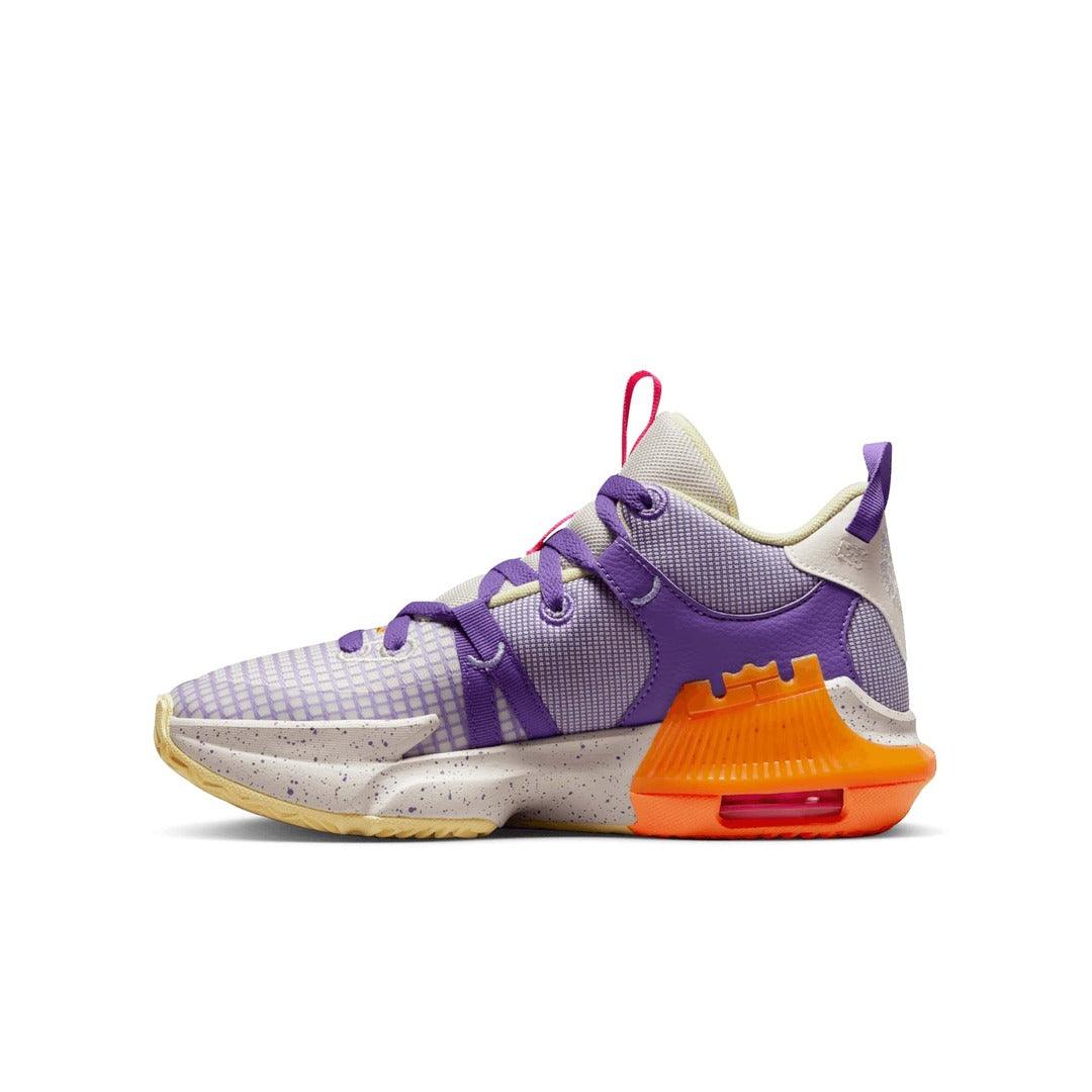 Nike shoes purple sale and orange