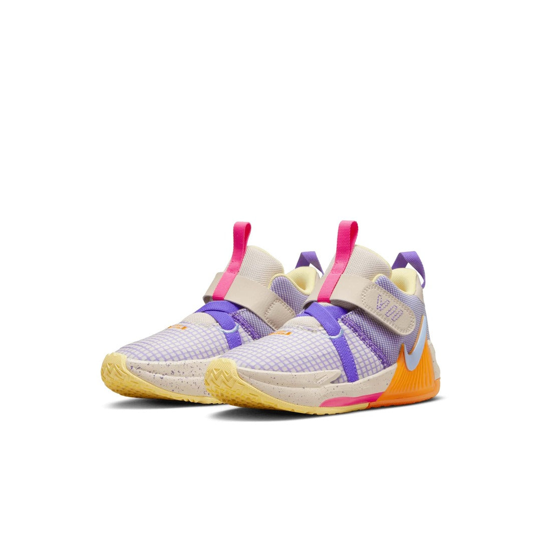 Shop Nike Junior PS Lebron Witness 7 DQ8647-101 Basketball Shoe Brown/Purple/Orange Edmonton Canada Store