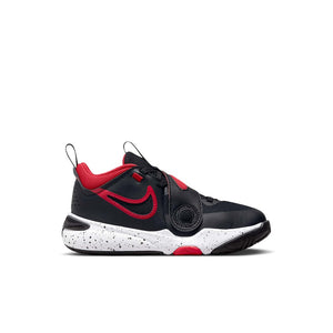 Shop Nike Junior PS Team Hustle D 11 DV8994-003 Basketball Shoe Black/Red Edmonton Canada Store