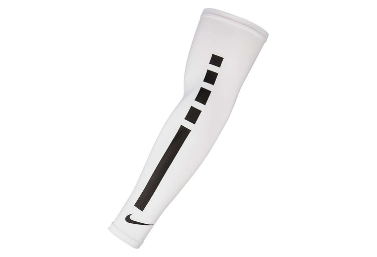 Shop Nike Junior Pro Elite Basketball Arm Sleeves White/Black Edmonton Canada Store