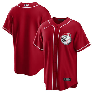 Shop Nike Men's MLB Cincinnati Reds Alternate Red Jersey Edmonton Canada Store 