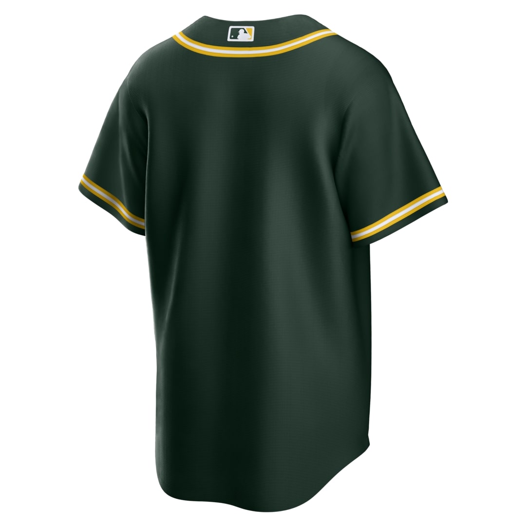 Nike MLB Nike Official Replica Alternate Jersey Oakland Athletics Green