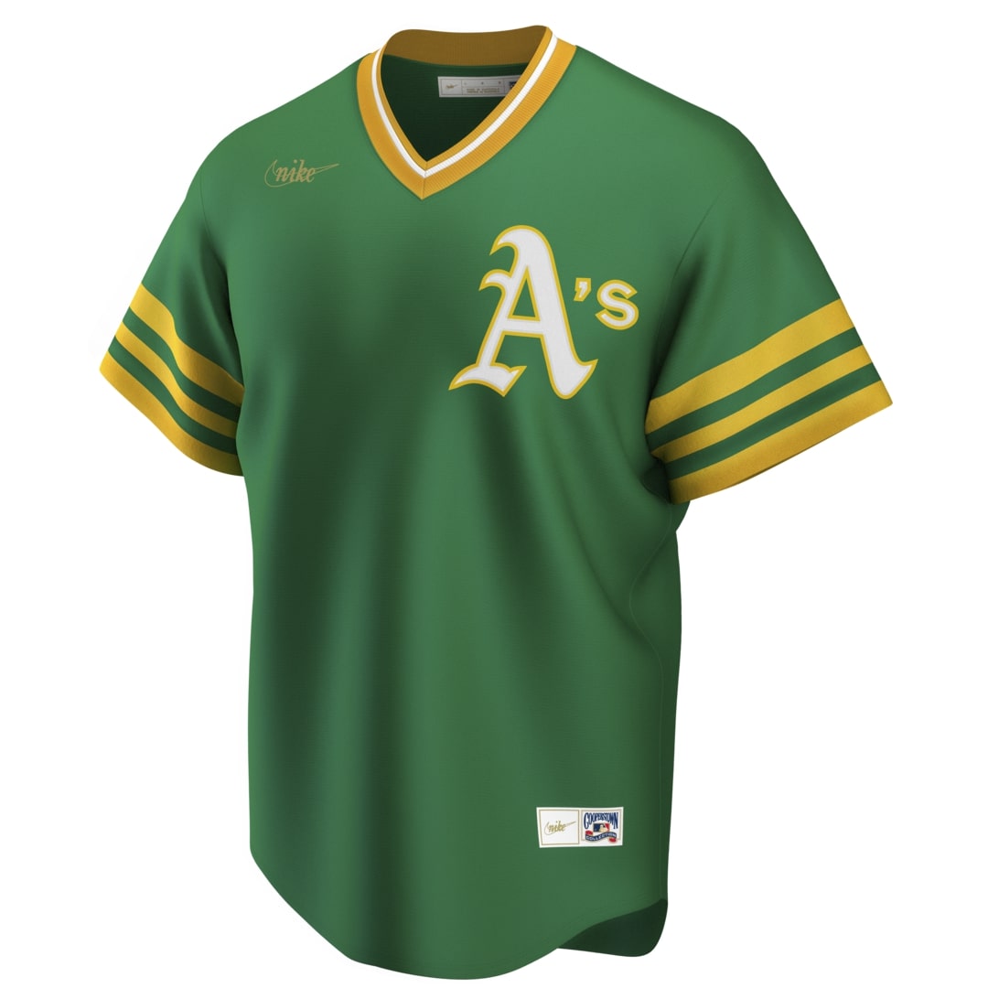 Shop Nike Men's MLB Oakland Athletics Cooperstown Jersey Edmonton Canada Store