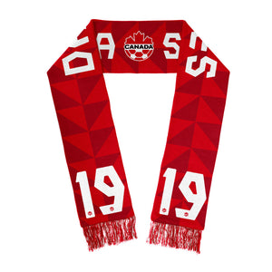 Shop Nike Men's Soccer Team Canada Store Alfonzo Davies Scarf Red/White Edmonton Canada Store