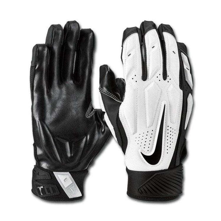 Shop Nike Senior D-Tack 6.0 Lineman Football Gloves White/Black Edmonton Canada Store