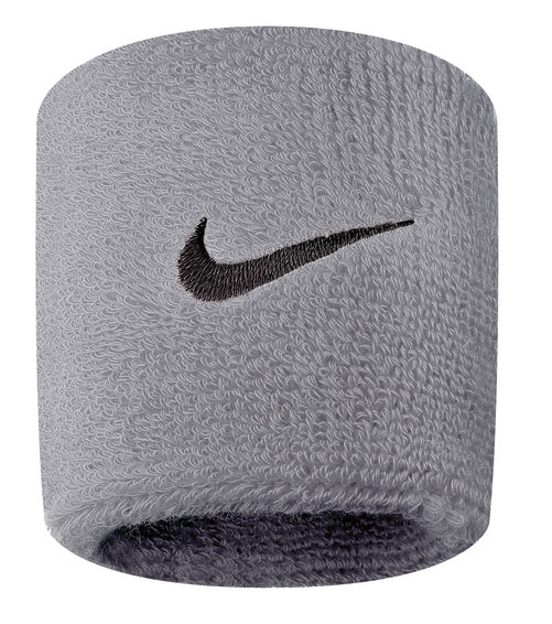 Shop Nike Swoosh Wristbands 2 Pack Grey Heather/Black Edmonton Canada Store