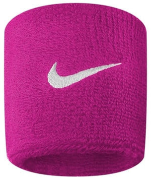 Shop Nike Swoosh Wristbands 2 Pack Pink/White Edmonton Canada Store