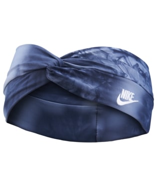 Shop Nike Women's Twist Knot Headband Blue/White Edmonton Canada Store