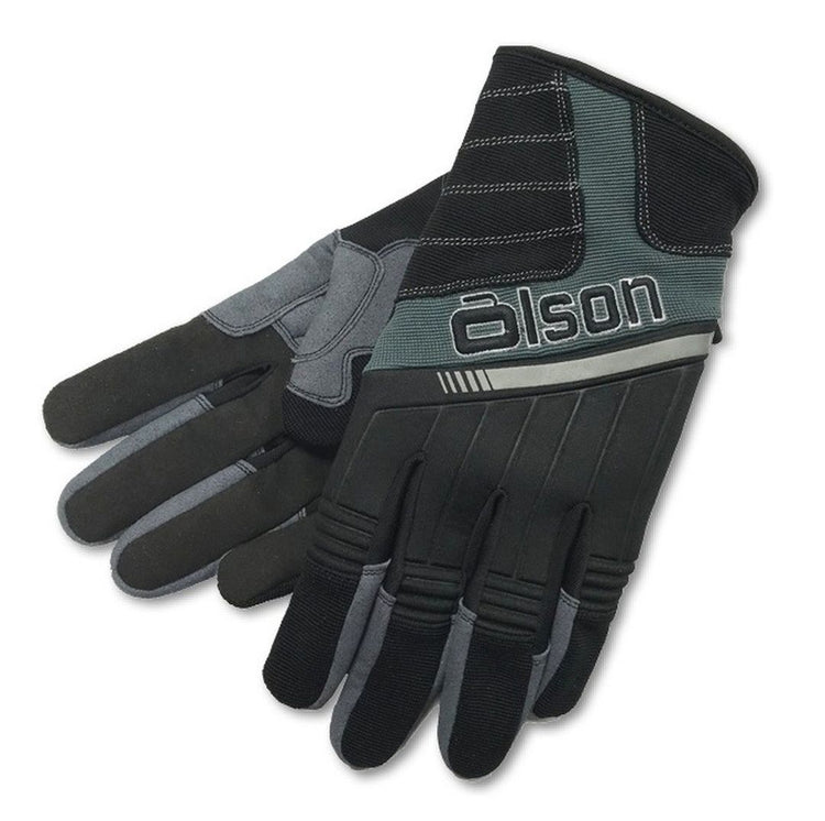 Shop Olson Unisex V-Flex Curling Gloves Black/Charcoal Edmonton Canada Store
