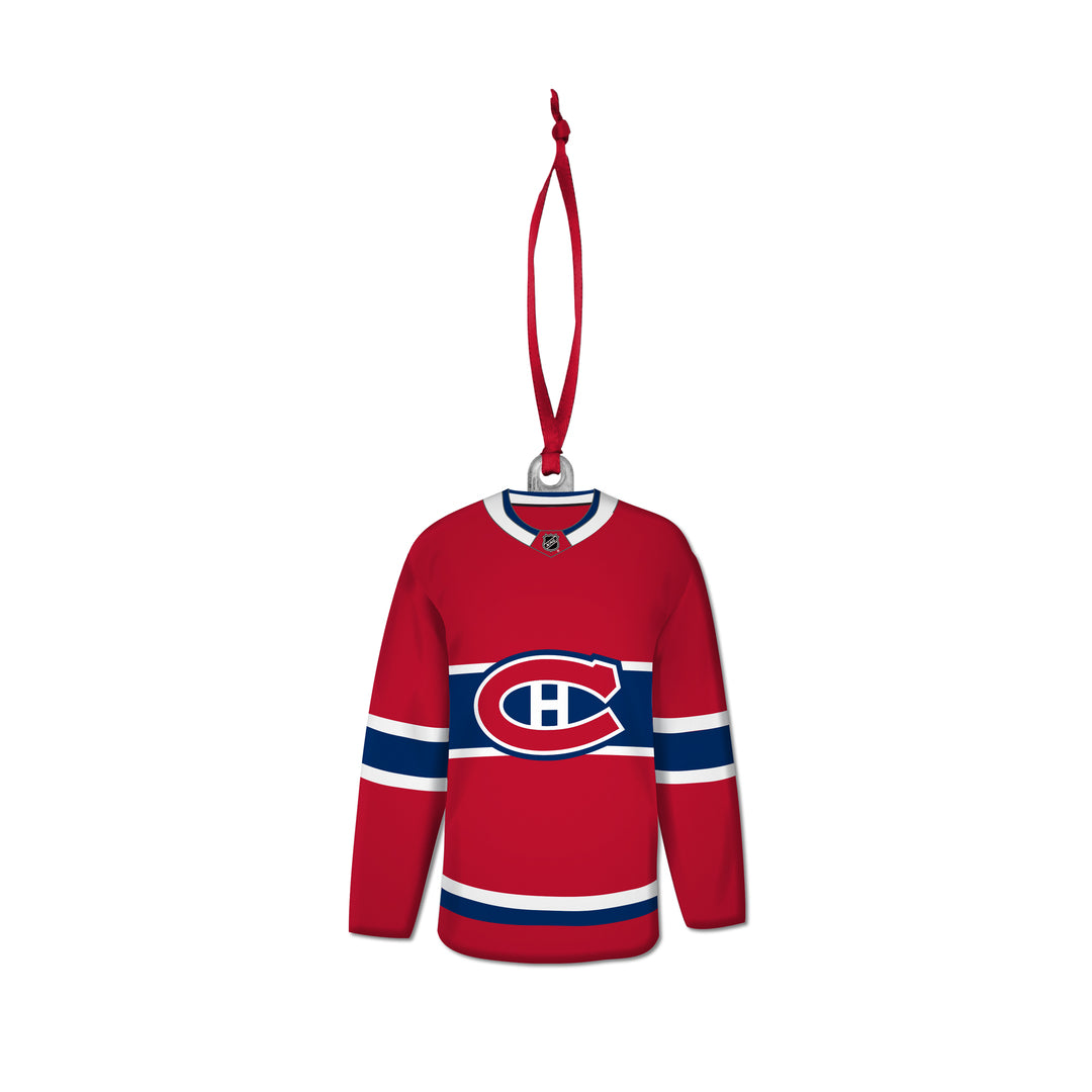 Shop Ornament Jersey NHL Montreal Canadiens Edmonton Canada Store