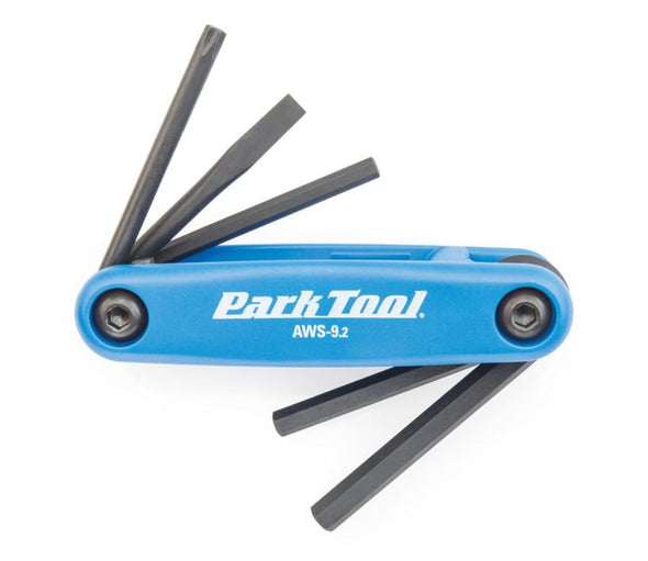 Shop Park Tool AWS-9.2 Fold-Up Hex Wrench Set Edmonton Canada Store