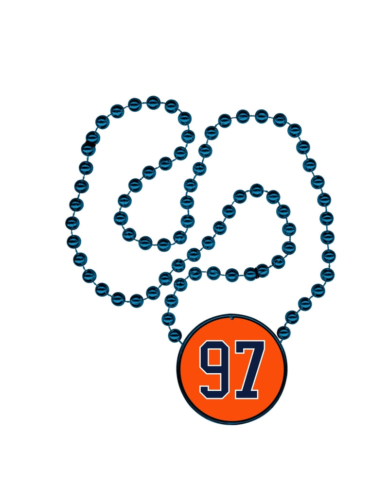 Shop Player Bead 2 Sided NHL Edmonton Oilers Navy/Orange #97 Edmonton Canada Store