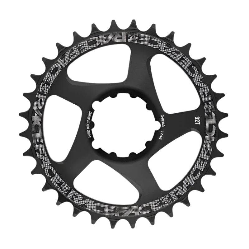 Race Face 1X 3-Bolt Black Direct Mount Chainring