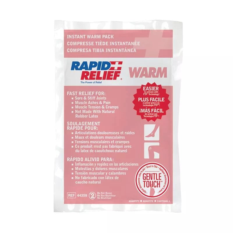 Shop Rapid Aid Instant 1-Use Warm Pack Edmonton Canada Store
