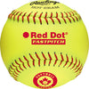 Shop Rawlings 11" Red Dot PX11RYLC Optic Softball-Dozen Edmonton Canada Store