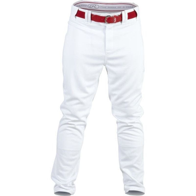 Shop Rawlings Junior Semi-Relaxed PRO150-W Baseball Pants White Edmonton Canada Store
