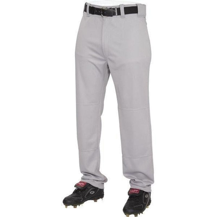 Shop Rawlings Junior Semi-Relaxed YBP31SR-BG Baseball Pant Grey Edmonton Canada Store