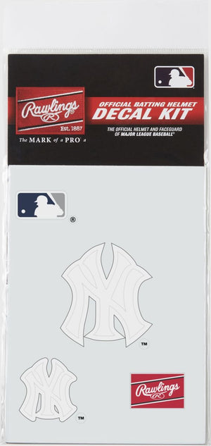 Shop Rawlings MLB Helmet Decal Kit New York Yankees Edmonton Canada Store