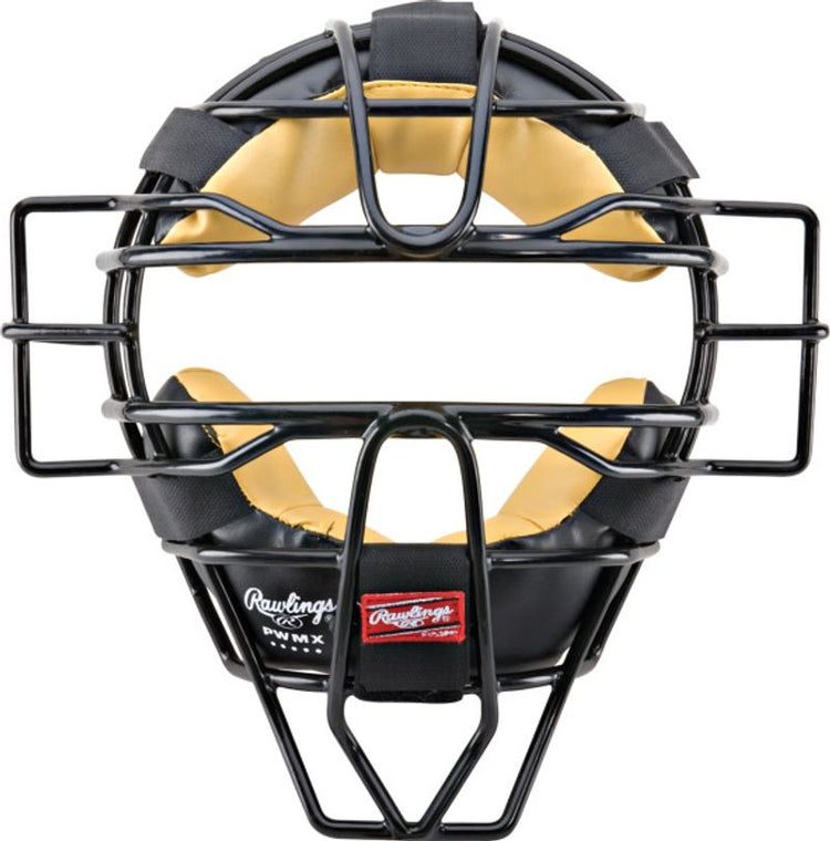 Shop Rawlings Senior PWMX Umpire Facemask Black Edmonton Canada Store