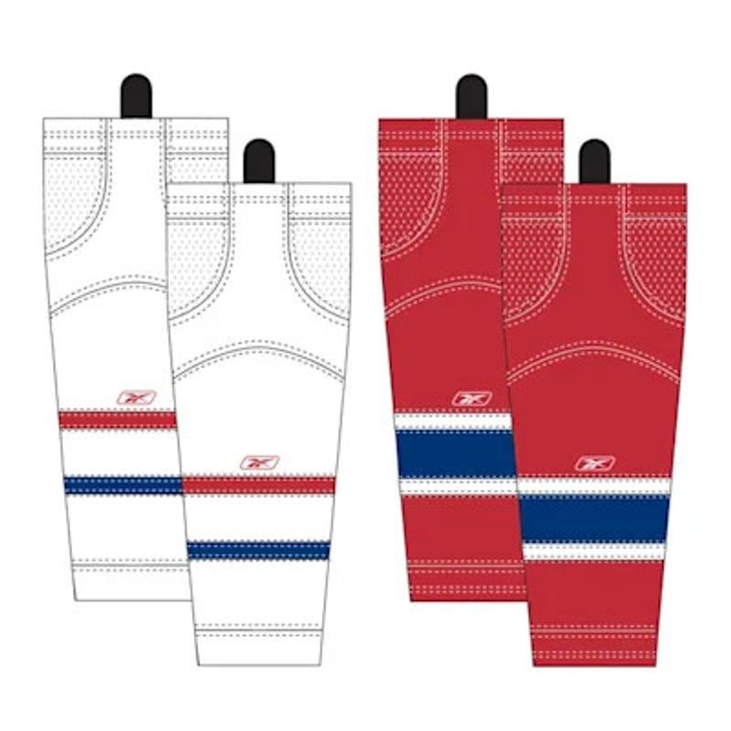 Shop Reebok Junior Edge SX100 Gamewear Hockey Sock Montreal Edmonton Canada Store