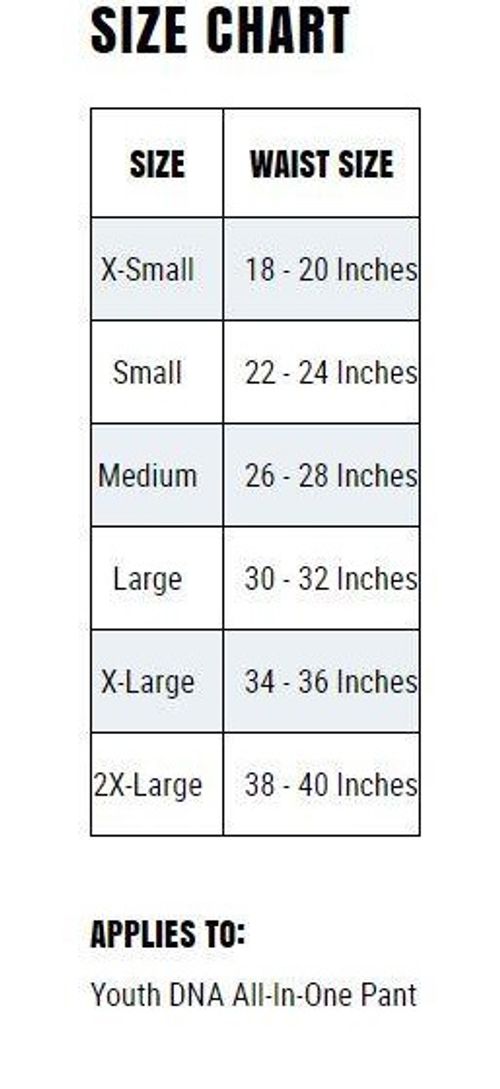 Shop Schutt Junior DNA All-In-One Football Pants Black Size Chart Edmonton Canada Store