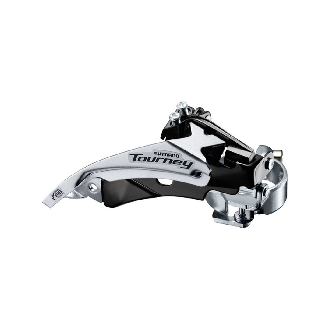 Shop Shimano Tourney FD-TY510, 6/7 Speed, Top Swing, Dual Pull, Low, 34.9/31.8/28.6mm Front Derailleur Edmonton Canada Store