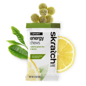 Shop Skratch Labs Sport Energy Chews (50 g) Matcha Green Tea Lemon Edmonton Canada Store