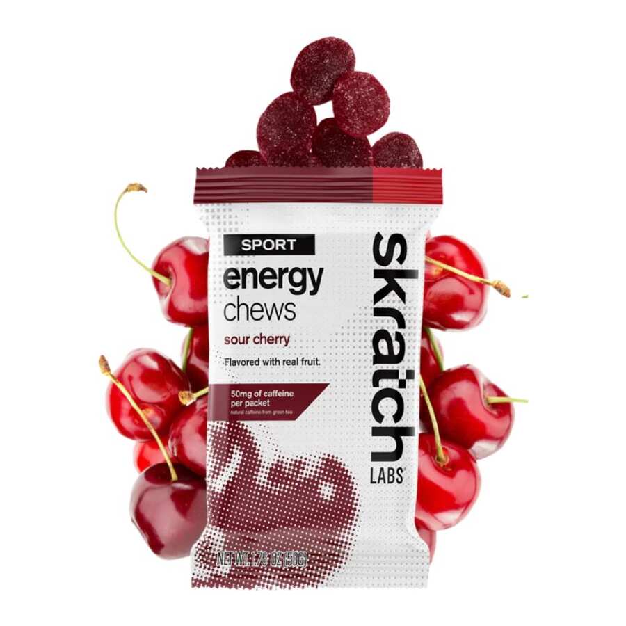 Shop Skratch Labs Sport Energy Chews (50 g) Sour Cherry Edmonton Canada Store