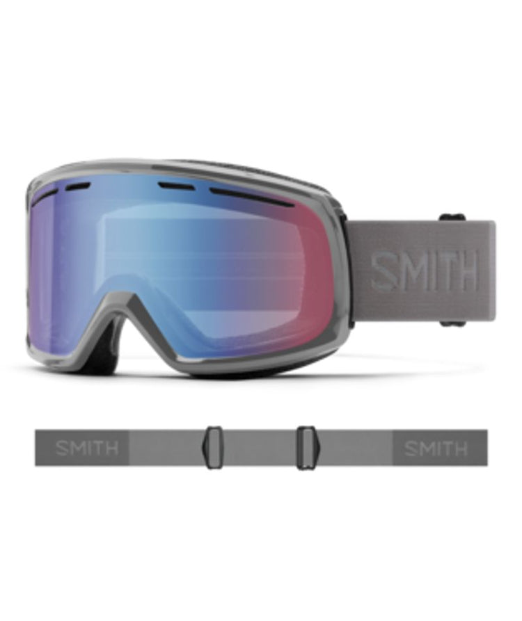 Shop Smith Range Winter Snow Goggles Charcoal/Blue Sensor Mirror Edmonton Canada Store