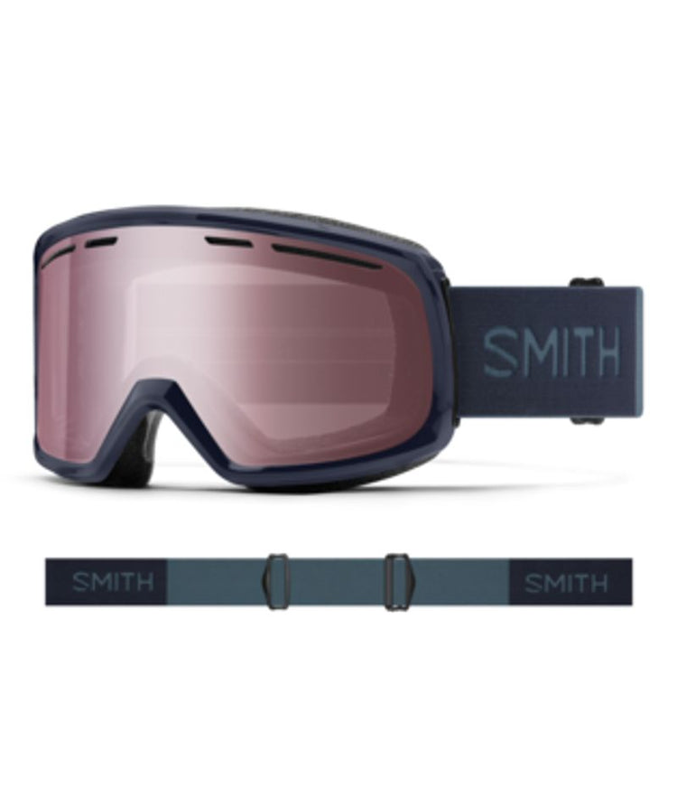Shop Smith Range Winter Snow Goggles French Navy/Ignitor Mirror Edmonton Canada Store