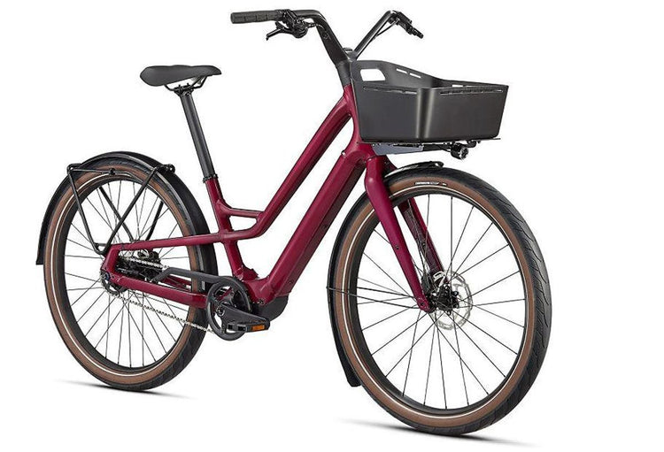 Shop Specialized Como SL 4.0 Low Entry Electric Bike 2022 Raspberry Transparent Edmonton Canada Store