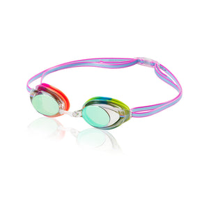 Shop Speedo Vanquisher 2.0 Mirrored Swim Goggle Rainbow Brights Edmonton Canada Store
