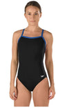 Shop Speedo Women's Endurance+ Solid Flyback One Piece Swimsuit Edmonton Canada Store