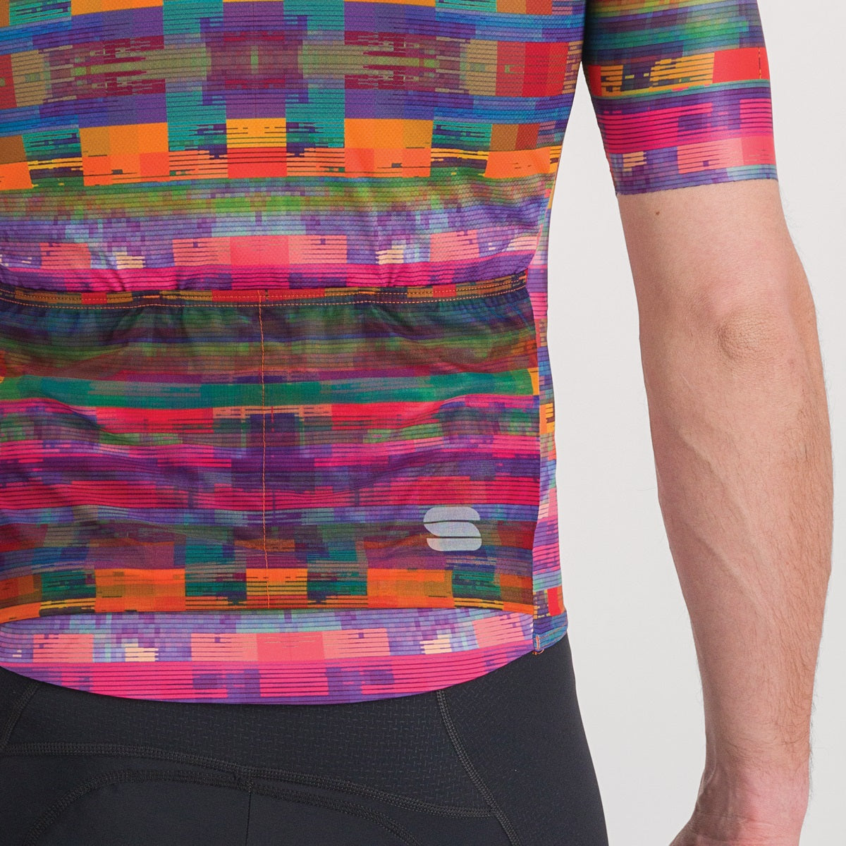 Sportful Glitch Bomber Short Sleeve Cycling Bike Jersey