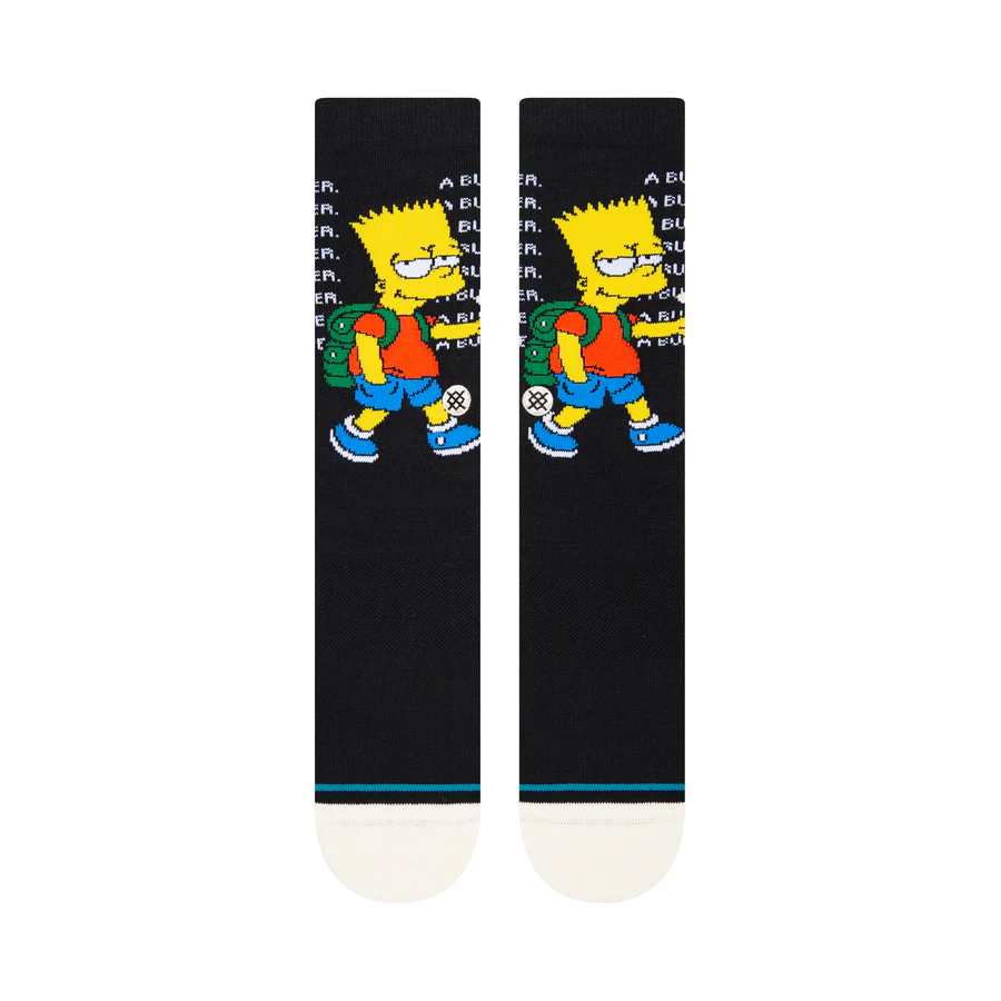 Shop Stance Adult Simpsons Troubled Bart Socks Edmonton Canada Store