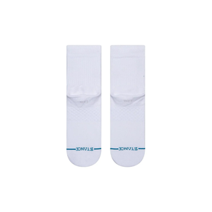 Shop Stance Men's NBA Logoman Quarter Socks White Edmonton Canada Store