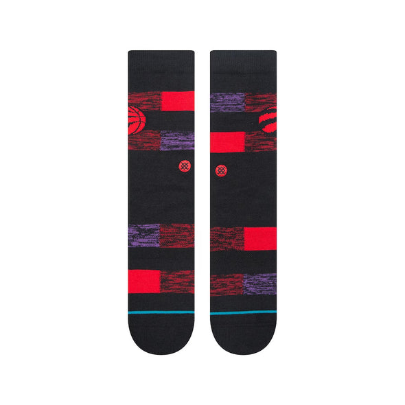 Shop Stance Men's NBA Toronto Raptors Cryptic Socks Black/Red Edmonton Canada Store