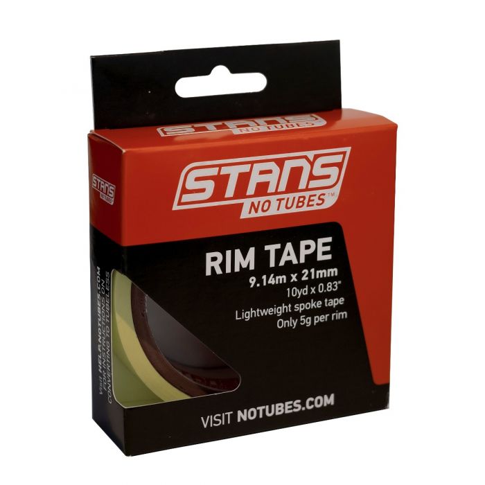 Shop Stan's NoTubes Yellow 10 yard x 21mm Spoke/Rim Tape Edmonton Canada Store