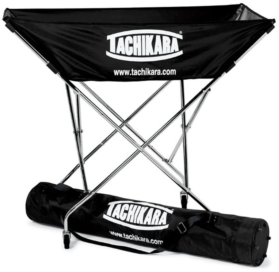 Shop TACHIKARA Collapsible Hammock Volleyball Ball Cart Black Edmonton Canada Store