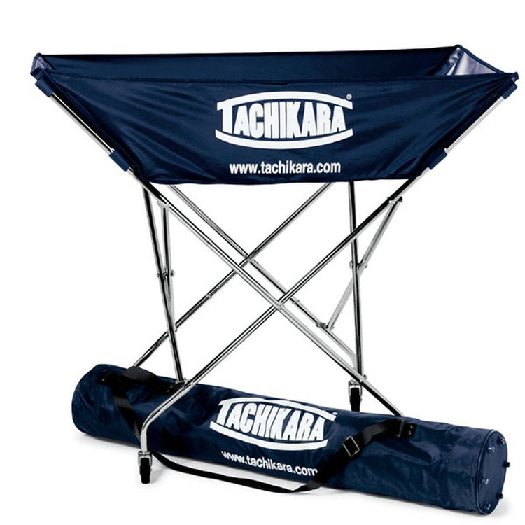 Shop TACHIKARA Collapsible Hammock Volleyball Ball Cart Navy Edmonton Canada Store