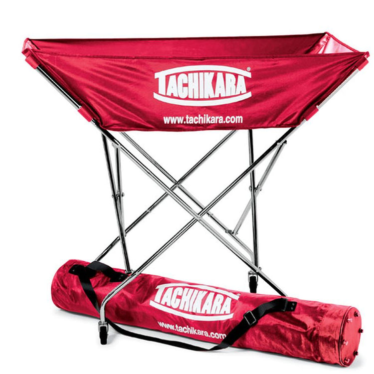Shop TACHIKARA Collapsible Hammock Volleyball Ball Cart Scarlet Edmonton Canada Store