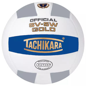 Shop TACHIKARA Gold SV-5W Competition Volleyball Blue/White/Silver Grey Edmonton Canada Store