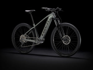 Shop Trek Powerfly 4 Electric Hardtail Mountain Bike 2022 Lithium Grey/Black Edmonton Canada Store