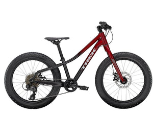 Shop Trek Roscoe 20 Kids Hardtail Mountain Bike 2023 Rage Red to Dnister Black Edmonton Canada Store