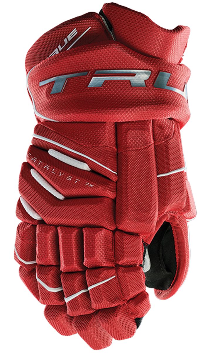 Shop True Senior Catalyst 7x Hockey Player Gloves Red Edmonton Canada Store